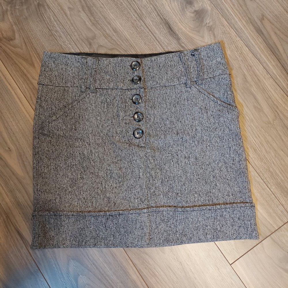 Dynamite - Gray Mini Skirt